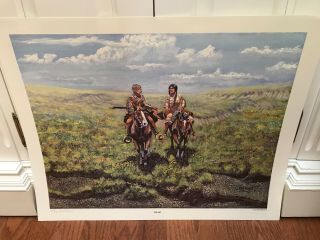 Western Artist Fred Deaver “the Hat” Limited Signed Numbered Print