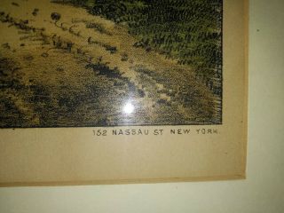 ca.  1870 Hand Colored Currier and Ives Print - A Halt By The Wayside 6