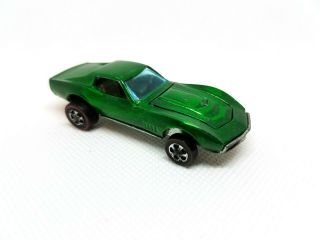 Wow Acme - Hot Wheels Redline - Custom Corvette Green - Vette