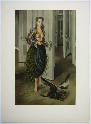 DOROTHEA TANNING - BIRTHDAY - Hand Signed and Numbered Color Lithograph (ed.  150) 2