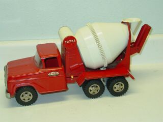 Vintage Tonka Cement Truck,  Pressed Steel Toy Vehicle,  1960