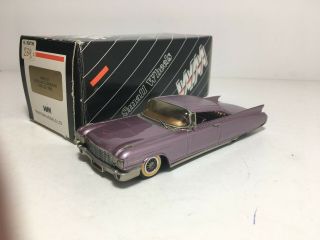Rare 1:43 Western Models Wms 61 1960 Cadillac Eldorado Seville Met Purple Mib