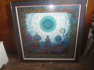 Juan Romero Serigraph Signed Numbered Pencil 37 " X37 " 152/300 Unframed