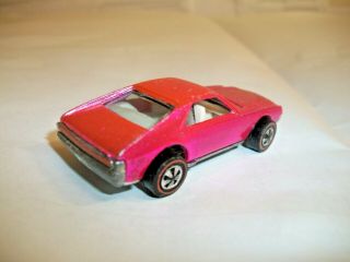 Custom AMX Hot Wheels redline Pink USA 3