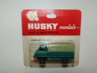 Husky Models No 11 Land Rover Metallic Green - Blister Card