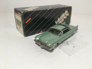 Rare 1:43 Western Models Wms 63 1959 Chrysler Saratoga Sport Coupe Green N Mib