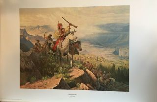 Western Art,  John Clymer,  Limited Edition Signed 28 Of 750 Print " Chief Joseph "