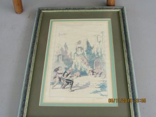 Frank Frazetta " Buck Rogers " ? Signed & Numbered Orig Lithograph Plate 221 Of 300