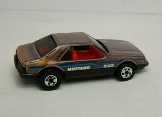 Hot Wheels Color Racers 1979 Turbo Mustang.  (very Rare Car In Cond)