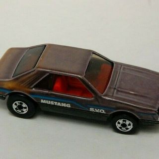 Hot Wheels Color Racers 1979 Turbo Mustang.  (Very Rare car In Cond) 5