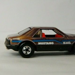 Hot Wheels Color Racers 1979 Turbo Mustang.  (Very Rare car In Cond) 6
