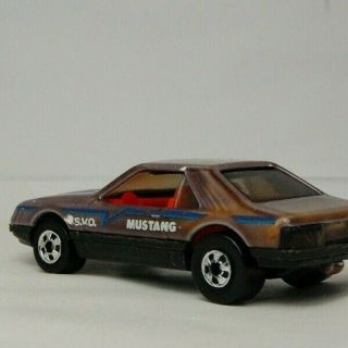 Hot Wheels Color Racers 1979 Turbo Mustang.  (Very Rare car In Cond) 8