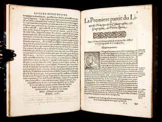 1581 APIANUS Cosmographia (French) COSMOGRAPHY ASTRONOMY Geography MAP Americana 3