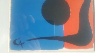 1966 Alexander Calder Signed 