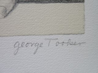 George Tooker The Window Signed and Numbered by Artist 120 of 175 Pristine 3