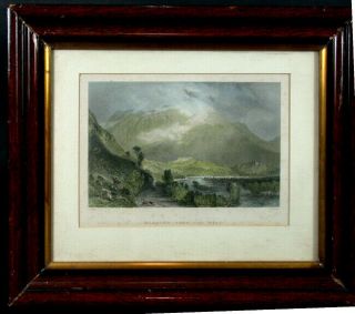 Glencoe From The West - Thomas Allom,  John Cousen - Scottish Scene