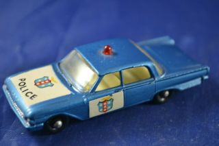 NOS/NIB 1963 Matchbox No.  55 - B Police Patrol Car Still In It ' s Box 5