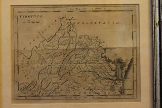 Antique Map of Virginia,  Thomas & Andrews,  Boston 6
