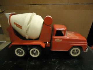 1960s Tonka Red Cement Mixer 2