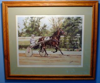Signed Limited Ed.  Litho Of Niatross By Equine Artist Cindy Erkfitz