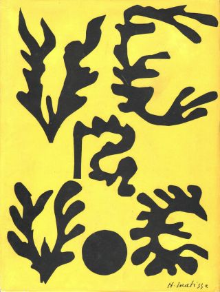Henri Matisse Lithograph From Verve 1948