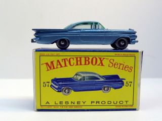 Matchbox 57b Chevrolet Impala - Spw - Vnmb