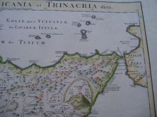 1768 Blair Map - Sicily Italy Malta - Very Rare 4