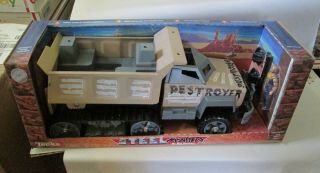1986 Tonka Steel Monsters Destroyer & Half - Trak Gun Dump Truck 2602 Half Track