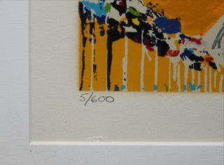 LEROY NEIMAN - Chicago Artist - Hand Signed LIM.  ED Silkscreen - Montreal Olympics - 3