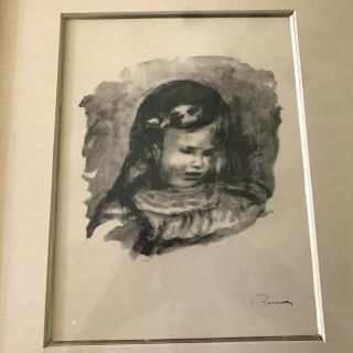 Pierre - Auguste Renoir Lithograph 