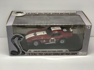 Shelby Collectibles 1965 Cobra Daytona Coupe And Display Case - Signed Chase