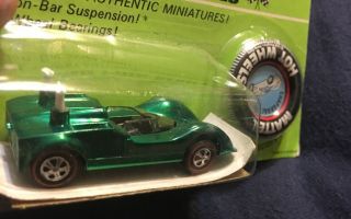 1969 Hot Wheels Chaparral 2G Spectraflame Green Blister Pack HK Redline 6