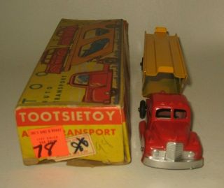 1950 ' s Tootsietoy Auto Transport No 207 NMIB BF17 2