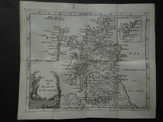 1787 De Laporte Atlas Map Scotland - Royaume D 