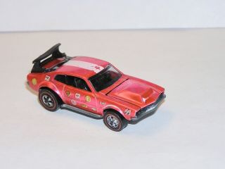 1970 Hot Wheels Redline Mighty Maverick Rare Pretty Salmon Pink All