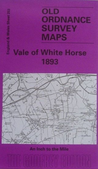 Old Ordnance Survey Maps Abingdon Didcot Wantage Area & Plan Faringdon 1893 S253