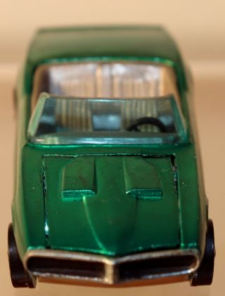 DTE 1968 HOT WHEELS REDLINE 6212 METALLIC GREEN CUSTOM FIREBIRD W/BROWN INT 3