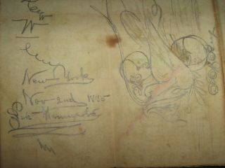 1836 MITCHELL FOLDING MAP UNITED STATES DRAWING SOLDIER TEXAS RANGERS MANUSCRIPT 7