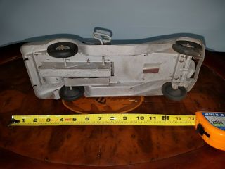 Wyandotte Marx Girard Pressed Steel Toy Truck Car Windup Toy old USA fire truck 8