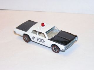 1969 Hot Wheels Redline Police Cruiser Sweet All Yr2 Keeper
