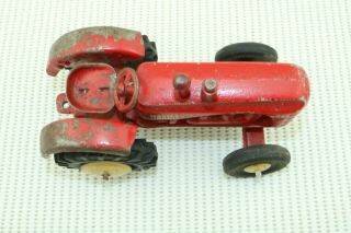 Lincoln Toy Massey Harris 44 farm Tractor - Made in Canada - pressed steel 6