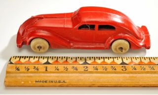 Early 1920 ' S - 1930 ' s Art Deco Car | Tootsietoy | Made in USA 6