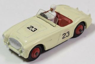 1955 Dinky 109 Austin Healy 100 Cream,  23.  Cat 300 Exc - No Box