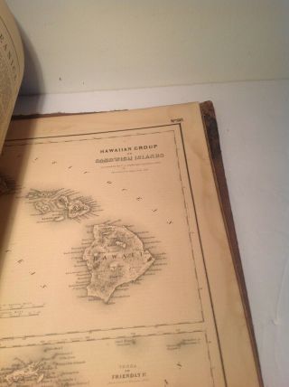 Woolworth Colton ' s 1858 General Atlas with Descriptions Complete 8