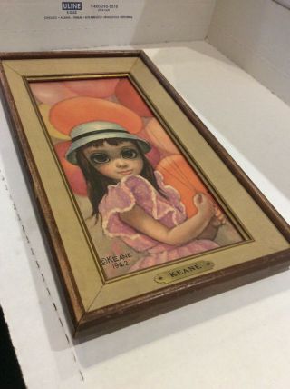 Margaret Keane Big Eyes Vintage 1962 Print “At The Fair” 8