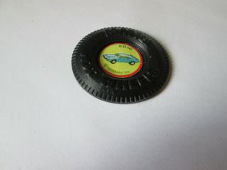 1969 Mattel Hot Wheels Redline Olds 442 Car Plastic Button Badge 6152 USA 3