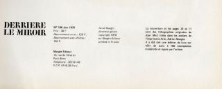 Classic Two Panel Joan Miro Lithograph,  DLM 186 1970,  Maeght,  Paris 2