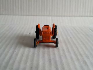 RARE Matchbox Lesney 39 Ford Tractor All In Orange / EXC.  - NM / LOOSE 8