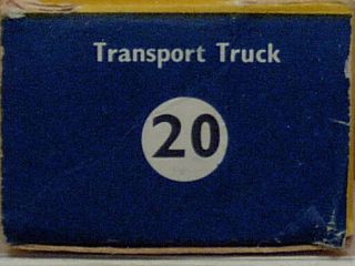 Matchbox Lesney 20b ERF 68G Transport Truck Type C EMPTY BOX ONLY 3