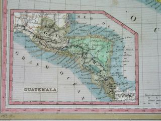 1840 MAP TEXAS REPUBLIC UNITED STATES HOUSTON DALLAS CALIFORNIA MEXICO 7